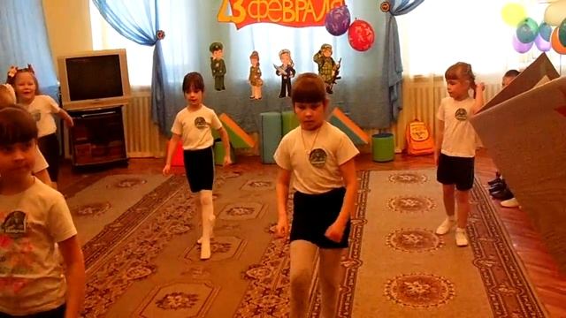 Танец девочек "Граница" на 23 февраля смотреть онлайн