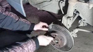 Как снять передний тормозной диск Ваз 2114 #RAZNOBOY #ВАЗ2114 #какснять