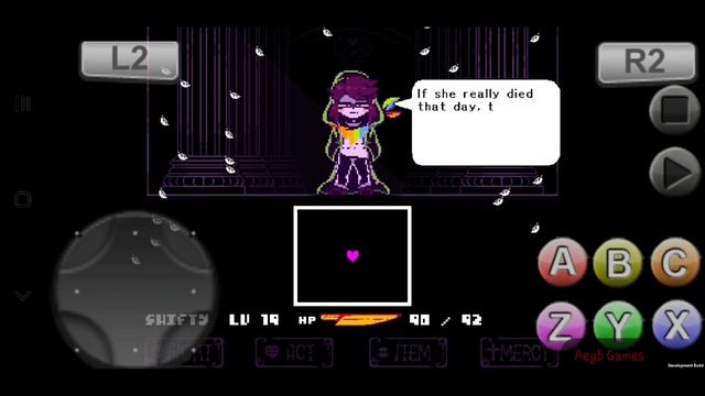 [CYF] Facing Demons Storyshift Chara 