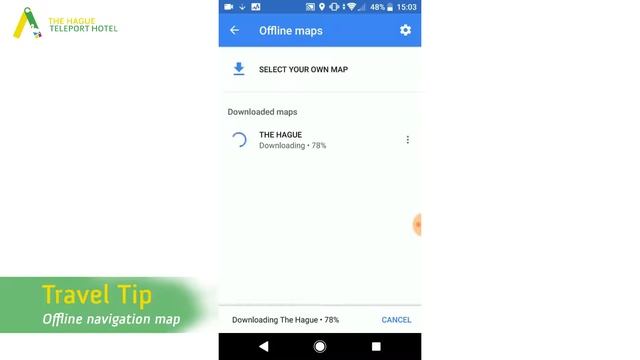 Travel Tip: How to use a offline GPS-navigation map without internet смотреть онлайн