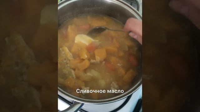 Крем-суп из Тыквы. Очень вкусно и полезно.Delicious and healthy pumpkin cream soup смотреть онлайн