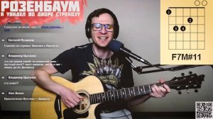 Розенбаум - Я увидел во дворе стрекозу аккорды