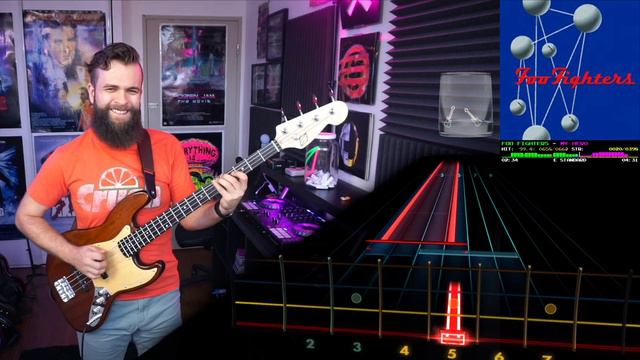 Foo Fighters - My Hero | BASS Tabs & Cover (Rocksmith) смотреть онлайн