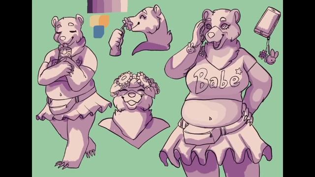 Procreate Speedpaint - Gambie Sketchpage смотреть онлайн