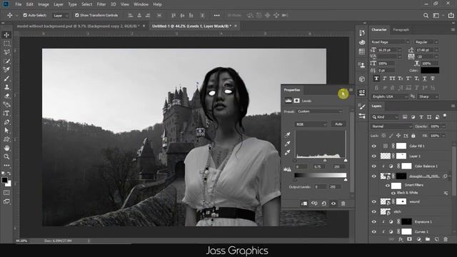 Make Horror Movie Poster in photoshop | смотреть онлайн