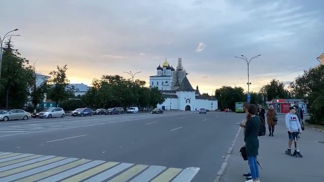 Pskov, Russia. One of the Oldest Russian Towns (Founded in 903). Live смотреть онлайн