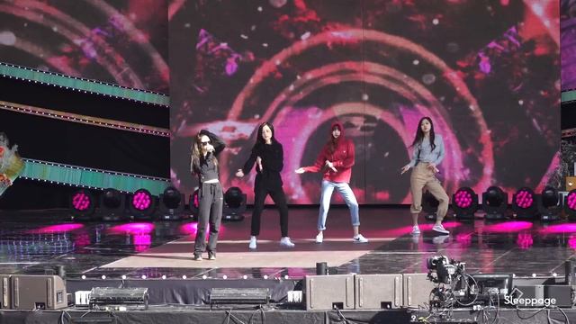 [4K] 171028 블랙핑크 BLACKPINK  리허설 Rehearsal Full Cam @ 평창뮤직페스타 By Sleeppage