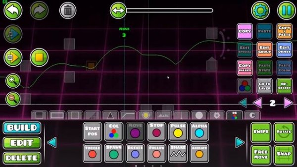 Туториал как Сделать Крутой Уровень В Geometry Dash