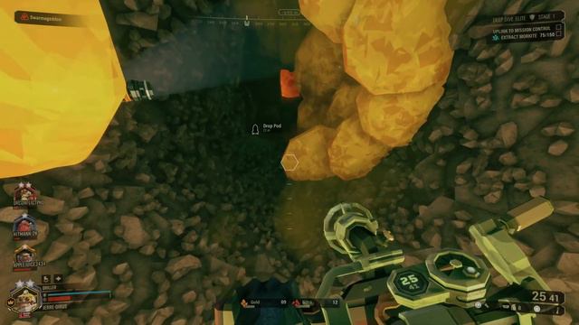 Deep Rock Galactic elite dive смотреть онлайн