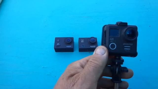 Обзор экшен камер Digma 200 , Digma 310 , Digma 450 со стабилизатором.