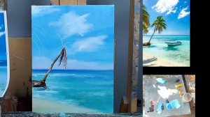 Мастер класс  Лето. Ирина Шпакова. 28.07.2021