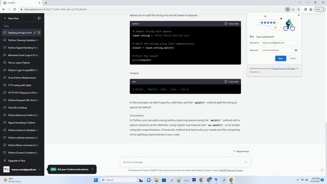 Is there a function in Python to split a string without ignoring the spaces смотреть онлайн