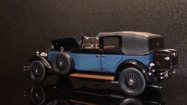 1929 Rolls-Royce Phantom I Cabriolet de Ville - Franklin Mint 1:24 (First Edition)