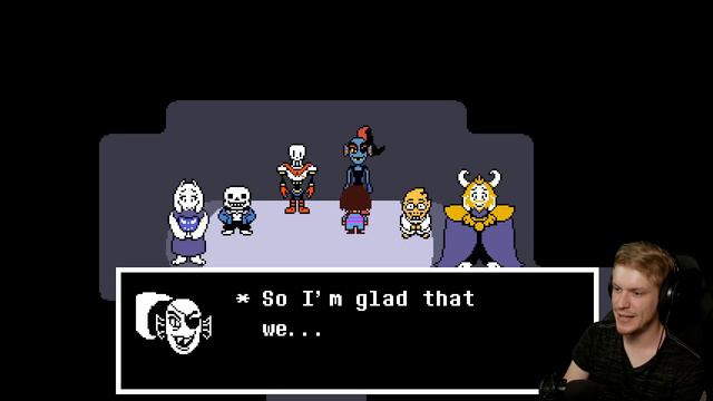 UNDERTALE True Pacifist Part 7 - HAPPY ENDING смотреть онлайн