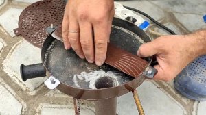 ДРОБИЛКА ИЗ БОЛГАРКИ! Как подробить крупы дома из подручных инструментов. Дробим зерно для кур