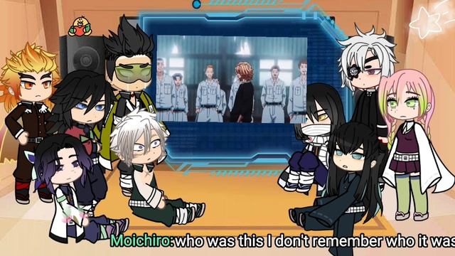 Hashira's React To Tokyo Revengers ? °part 1° || SPOILER || •Demon Slayer React \ Gacha club / смотреть онлайн