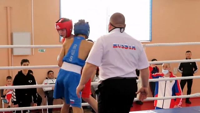 Кафтайкин Артём (Шахтерск) - Косимов Мухаммад(Ю-Сах) - 52кг. смотреть онлайн