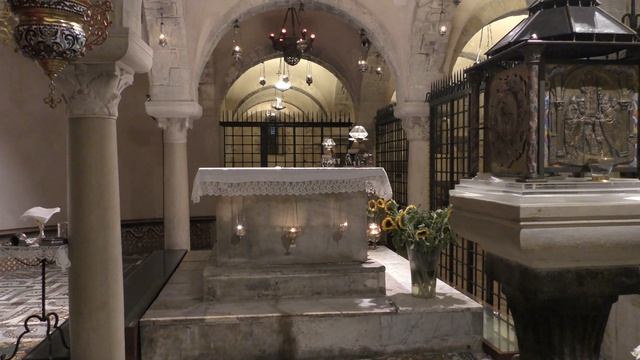 Мощи Николая Чудотворца, Бари Италия смотреть онлайн