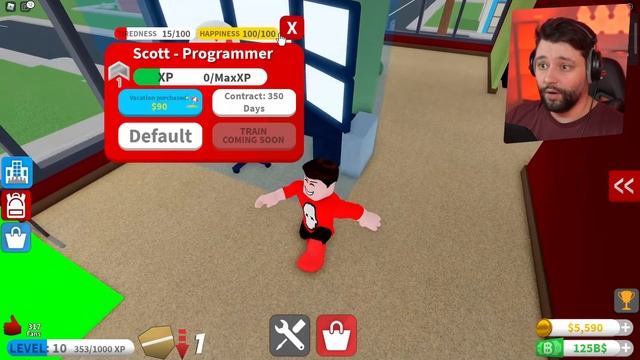 EXPANDING My Own GAME COMPANY in Roblox Game Dev Life смотреть онлайн