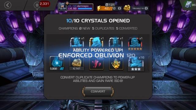 $1,300 6 Star Odin EPIC LUCK Crystal Opening!! INSANE CEO 1000% Marvel Contest of Champions смотреть онлайн