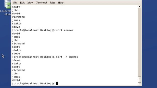 Unix:Filters commands(more/less/sort) смотреть онлайн