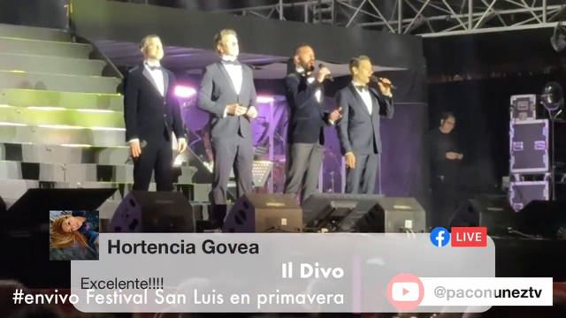 Il Divo, En Vivo Festival San Luis, En Primavera 2024