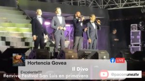 Il Divo, en vivo festival San Luis, en primavera 2024