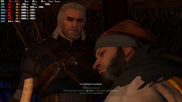The Witcher 3: Wild Hunt Next Gen Updates (PC) GT 1030 2GB GDDR5 & Intel Pentium G4560 & 8GB RAM смотреть онлайн