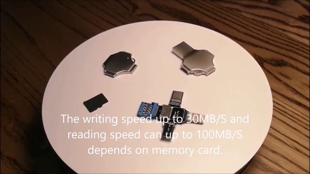 DIY 5 in 1 multi-function customized OTG USB flash drive made of micro SD memory card. смотреть онлайн