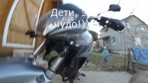 Дополнительный свет на мотоцикл.  Установка.