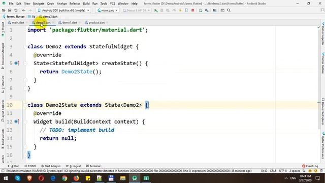 DataTable In Flutter смотреть онлайн