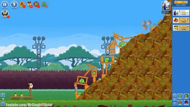 Angry Birds Friends HD Power Ups Tournament All Levels Week 42 Highscore Walkthrough Week 42 смотреть онлайн