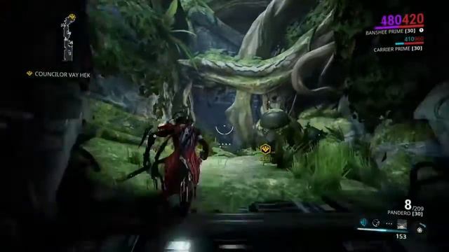 Warframe - Level 100 Sortie Assassination Vay Hek - Solo Banshee Prime смотреть онлайн