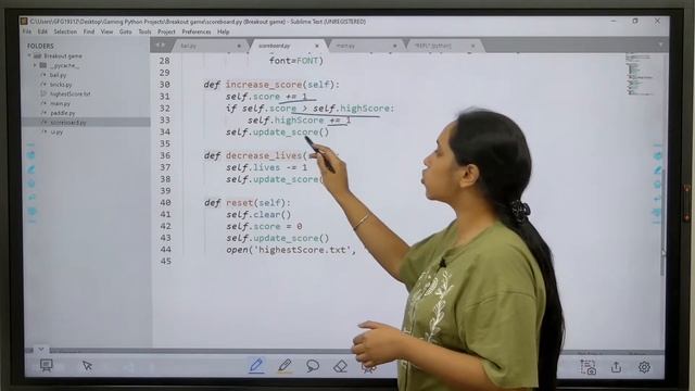 Gaming Project :Breakout using Python | GeeksforGeeks School смотреть онлайн