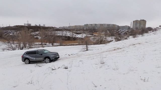 2019 Volkswagen Teramont Offroad Experience Snow, Ice And Hill Climbing