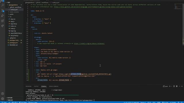 Deploy a React App to GitHub Pages via GitHub Actions (CICD) in 13mins! (Super easy) смотреть онлайн