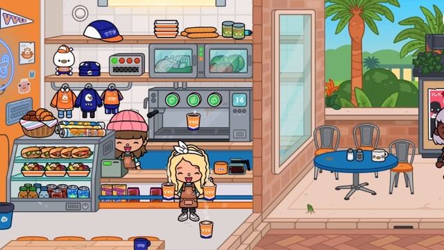 WHERE TO FIND CUTEST COFFEE SHOP ITEMS ! | TOCA LIFE WORLD | DAISY GAMES смотреть онлайн