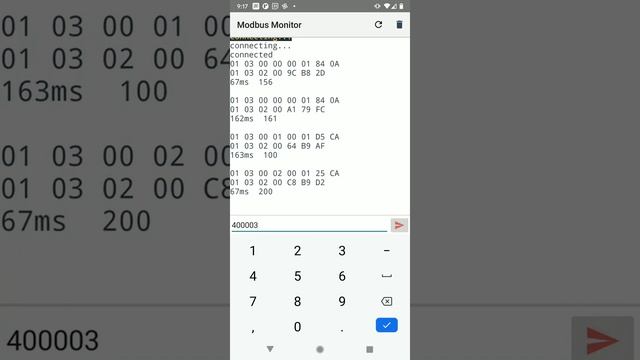 Modbus RTU over Bluetooth BLE смотреть онлайн