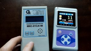 ☢ МКС-01СА1М и Радиаскан-701а . Битва дозиметров! [Евгений Соловьев]