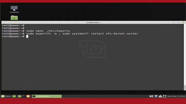 Installing NFS Server and Client on LinuxMint 19.3 / ubuntu 20.04 смотреть онлайн