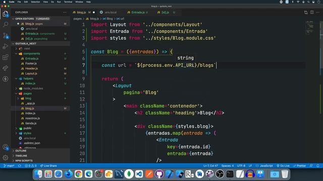 Curso Next.js - 26 - Variables de Entorno en Next.js смотреть онлайн