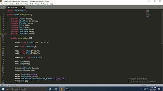 Text Editor with JAVA (Part 1 - Design) смотреть онлайн