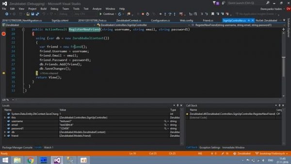 Урок 58. Отображение данных в MVC View полученных из SQL с помощью Entity Framework и Linq