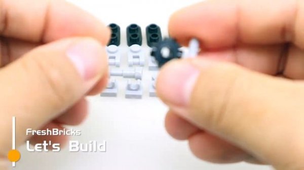 Lego MOC Transformers Movie ROTF Mini G1 Megatron Instruction