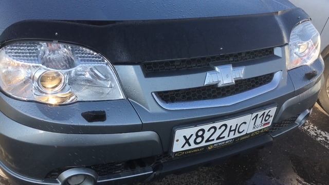 Омыватель фар на Niva Chevrolet смотреть онлайн