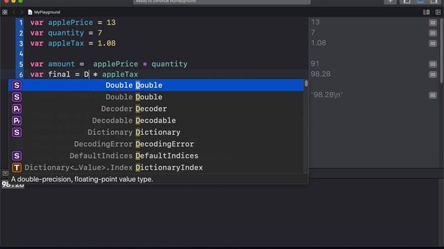[iOS][Swift][中文] 基礎語法#06. 小數、整數Int與雙精度浮點數Double, Float смотреть онлайн