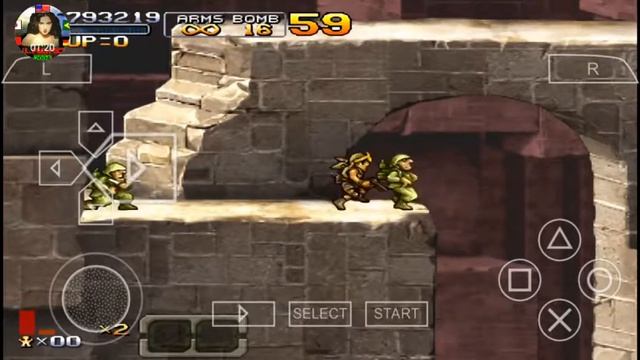 ПОЛНОЕ ПРОХОЖДЕНИЕ METAL SLUG XX(PSP) 5 ЧАСТЬ смотреть онлайн