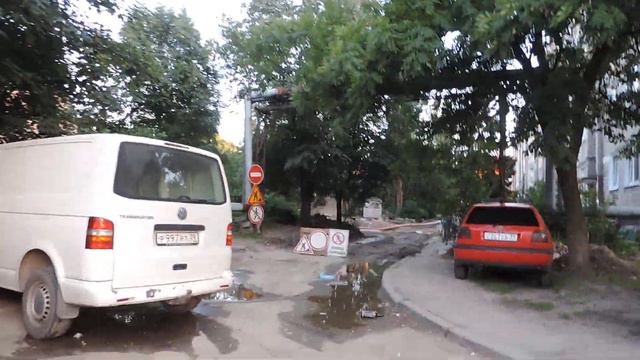 Калининград Восточный переулок и дворы Киевской – 3 августа 2018 смотреть онлайн