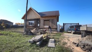 Поднять дом домкратами Начало БОЛЬШОГО и наверное сложного ремонта