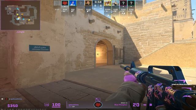 gokushima 37 KILLS FACEIT MADNESS🔥(MIRAGE POV) смотреть онлайн